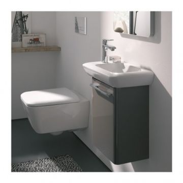 Set vas Wc Geberit Icon Square Rimfree suspendat cu capac soft-close