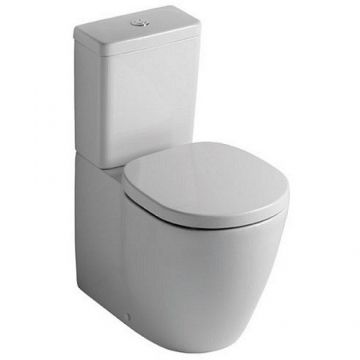 Set Vas Wc Ideal Standard Connect Space Back-To-Wall cu rezervor si capac soft-close