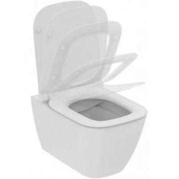 Set vas wc rimless Ideal Standard I.Life B cu capac slim soft-close