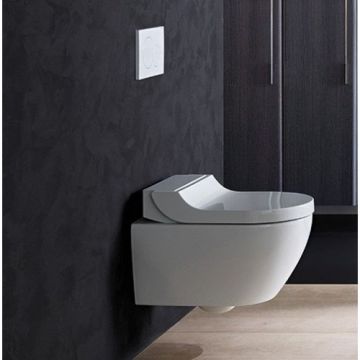 Vas Wc Geberit Aquaclean Tuma suspendat Classic cu functie de bideu electric - Culoare Alb pal