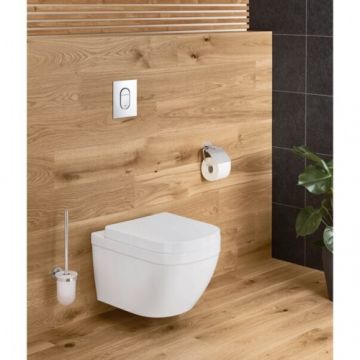 Vas Wc Grohe Euro Ceramic Compact Rimless suspendat - Culoare Alb pal