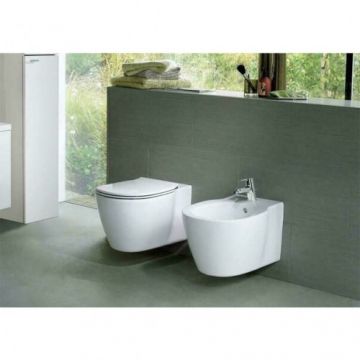 Vas Wc Ideal Standard Connect cu fixare ascunsa suspendat - Culoare Alb pal