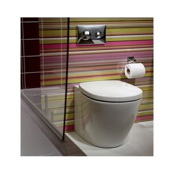 Vas Wc Ideal Standard Connect Space Compact Back-to-Wall pentru rezervor ingropat - Culoare Alb pal