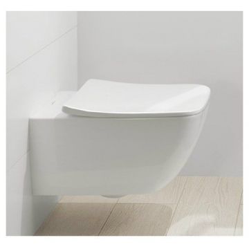 Vas Wc Villeroy & Boch Venticello Rimless suspendat - Culoare Alb pal