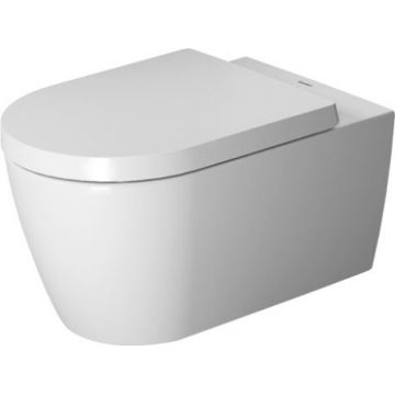 Set vas WC suspendat Duravit Me by Starck Rimless capac cu inchidere lenta