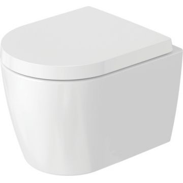 Vas wc Duravit ME by Starck Rimless 37x48cm alb mat