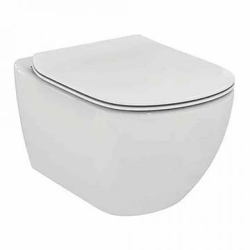 Vas Wc Ideal Standard Tesi Silk Aquablade Suspendat - Culoare Alb pal