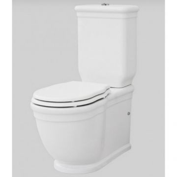 Vas WC monobloc Artceram Hermitage alb - Culoare Alb pal