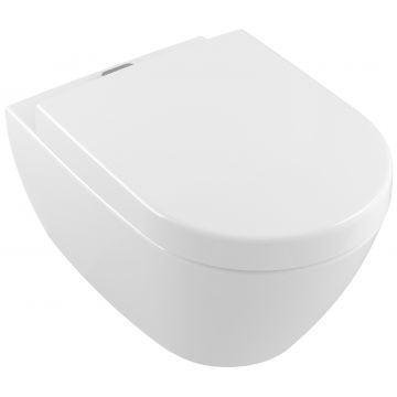 Vas WC suspendat Villeroy & Boch Subway 2.0 ViFresh CeramicPlus 56x37cm DirectFlush alb alb Alpin